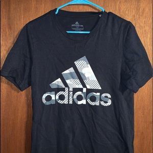 Navy blue adidas tshirt